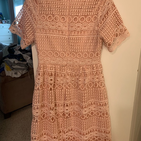 Pink Midi Dress - Picture 4 of 5